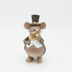 Eurolamp Kunststoff Kleine Maus Braun