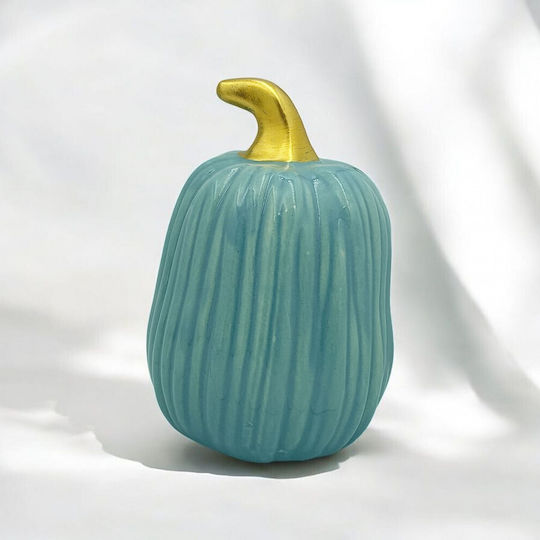 Decorative Ceramic Petrol Pumpkin 12cm 1 Piece