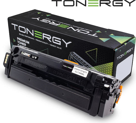 Tonergy Συμβατό Toner για Laser Εκτυπωτή Samsung CLT-K506L Μαύρο High Capacity / με Chip