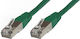 StarTech F/UTP Cat.6 (Gigabit) Καλώδιο Δικτύου Ethernet 0.25m Πράσινο