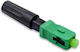 Qoltec Sc Apc Fiberoptik Schnellverbinder Singlemode 3,0mm