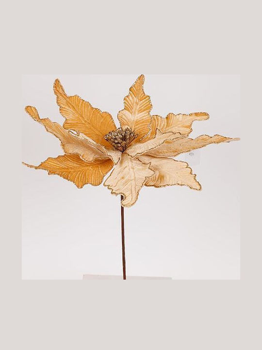 Crăciun Decorativ Floare Lungime 50cm. 6buc