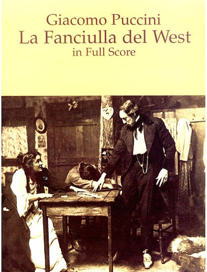 Dover Publications Puccini Giacomo La Fanciulla Del West Full Score