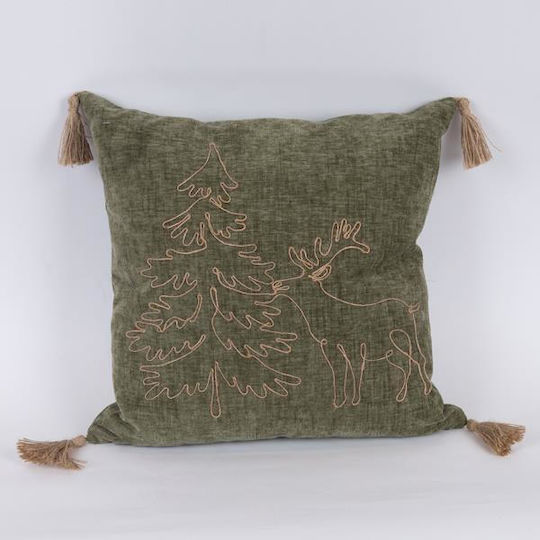 Green Decorative Pillow