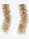 Weihnachtliche Farbband Plastik Gold 200x8cm 1Stück