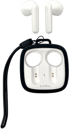 Ezra TWS67 Earbud Bluetooth Handsfree Earphones with Charging Case Black
