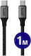 Buddi Flex USB-C la MicroUSB Negru 1m