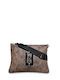 Women's Handbag Pouch Coffee Brown