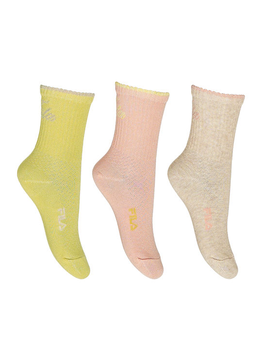FILA Kindersocken Normal Plain Bunte