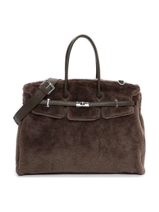 Women's Bag Handbag Brown
