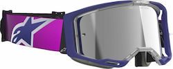 Alpinestars Goggles Vision 8 Mirrored Lens Foam...
