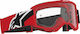 Alpinestars Goggles Vision Otg Klare Linse Über Brille Schaum Keine Tear Off