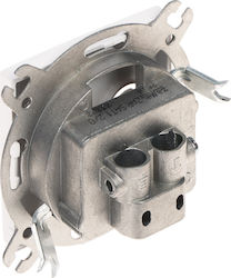 Santra Контакт R-tv-sat Край Без Рамка Вградена Бяла 4153-10