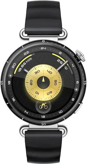 Huawei Watch GT 6 Stainless Steel 41mm Waterproof with Heart Rate Monitor (Black)
