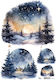Hârtie De Orez Maja's Memories 22.5x32cm Noapte...