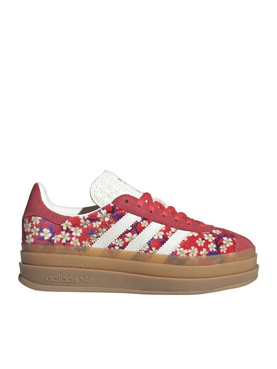 adidas Gazelle Gazelle Bold Kids Sneakers Red JP8078 | Skroutz.mt