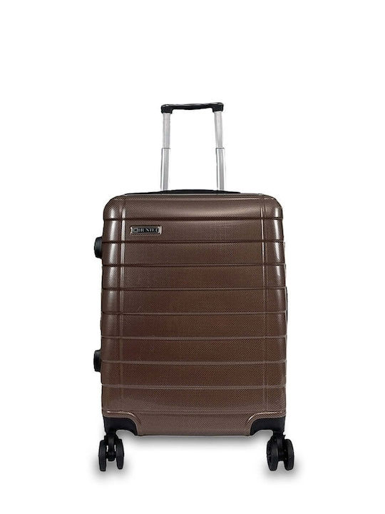 Large Beige Suitcase Abs Kos
