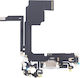 Cabluflex Port de Încărcare Charging Port iPhone 15 Pro Alb *original*