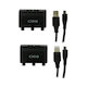 Orb Charging Set Xbox One Two 800mah Batteries 2 Charging Cables