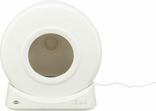 Katzentoilette Selbstreinigend Weiß L51 x B56 x H54cm
