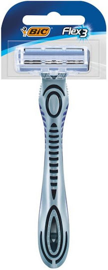 BIC Classic Disposable Razor Single Use with 3 Blades & Lubricious Strip