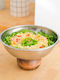Aithrio Inox Salad Bowl Silver 22x22x12cm