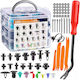 Lean Auto Fixing Clips Set Plastic 680 Pieces 23 Sizes Organizer Included Multicolor