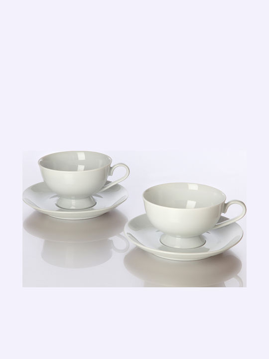 Madras Astra Cup Coffee Porcelain White 200ml