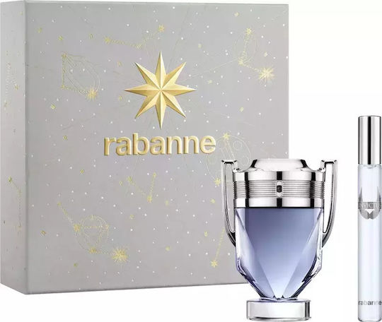 Rabanne Invictus Männer Duftset mit Eau de Parfum 2 Stück