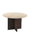 Rund Tisch Speisesaal Travertine 120x120x76cm