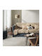 Gofis Home Zephyr Ριχτάρι Πολυθρόνας Ζακάρ 146x180εκ. Sesame Beige 146/06