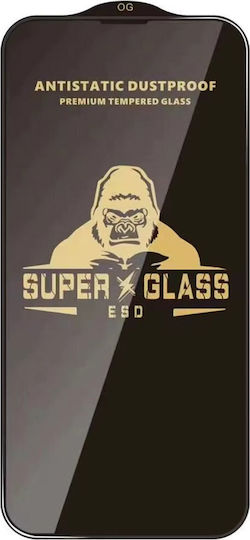 Techsuit Tempered Glass Black (Galaxy S25 FE)