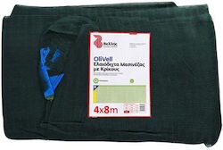 Vellis Olive Net Olivell Density 85gr/m² with Rings
