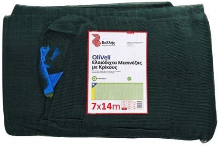 Vellis Маслинова мрежа Olivell 7x14м Плътност 85гр/кв.м