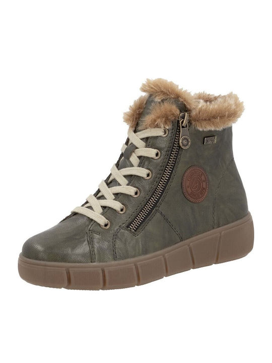 Remonte Leather Women's Ankle Boots Platform & ...