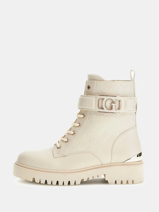 Guess Women's Ankle Boots White