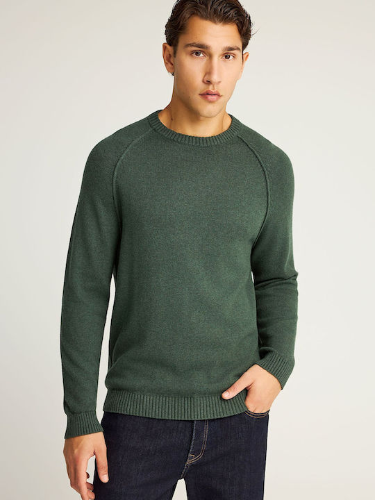 Funky Buddha Long Sleeve Sweater Sage Green