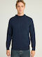 Long Sleeve Navy Blue Sweater