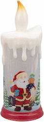Lumânare Led Holly Christmas Glow 24cm Moș Crăciun Lumânare Led Holly Christmas Glow 24cm Moș Crăciun