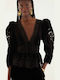 Damen Bluse Black