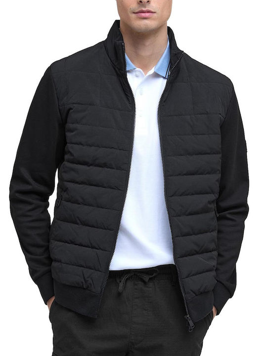 Barbour Geacă Puffer Neagră