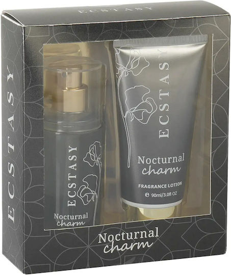 Ecstasy Perfumes Nocturnal Charm Set de Călătorie pentru Hidratare 2buc