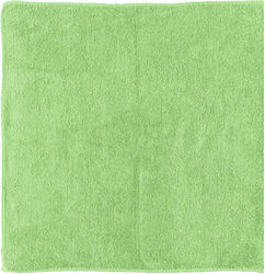 TTS Cleaning Cleaning Cloths with Microfibers General Use Green 40x40cm 5pcs