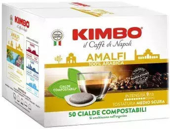 Kimbo Капсули Еспресо Amalfi Съвместими с машина E.S.E. Pod 50капси