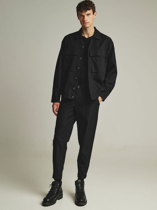 Trousers in Regular Fit Black