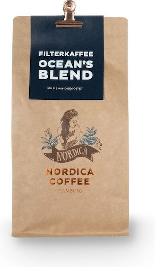 Nordica Coffee Филтърно Кафе Ocean's Blend Шоколад на Зърна 250гр