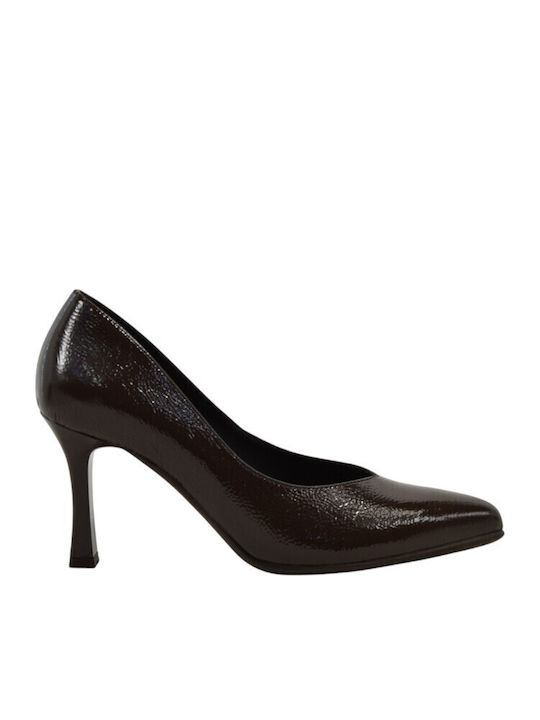 Ragazza Leather Brown Heels