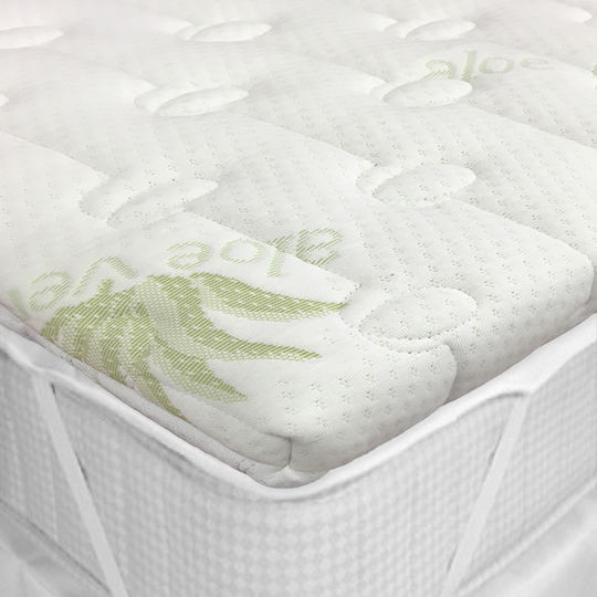 Palatex Mattress Topper Supreme Single Memory Foam Infused with Aloe 70x140x5cm