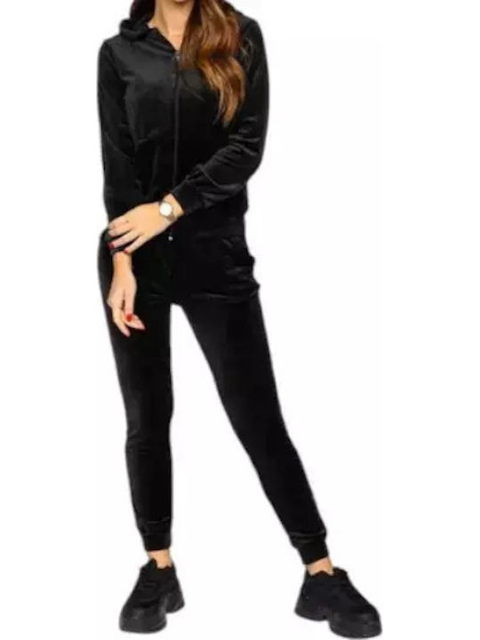 Remix Women's Black Set with Pants with Elastic...