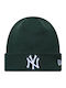 Yankees Beanie Beanie Knitted in Green color